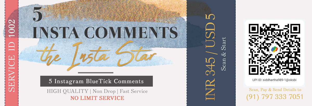 Service-ID-1002----InstaPass---5-Blue-Tick-Comments